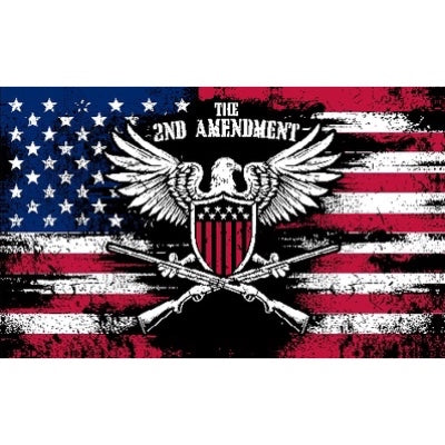 2ND AMENDMENT - USA EAGLE - 3x5 FLAG