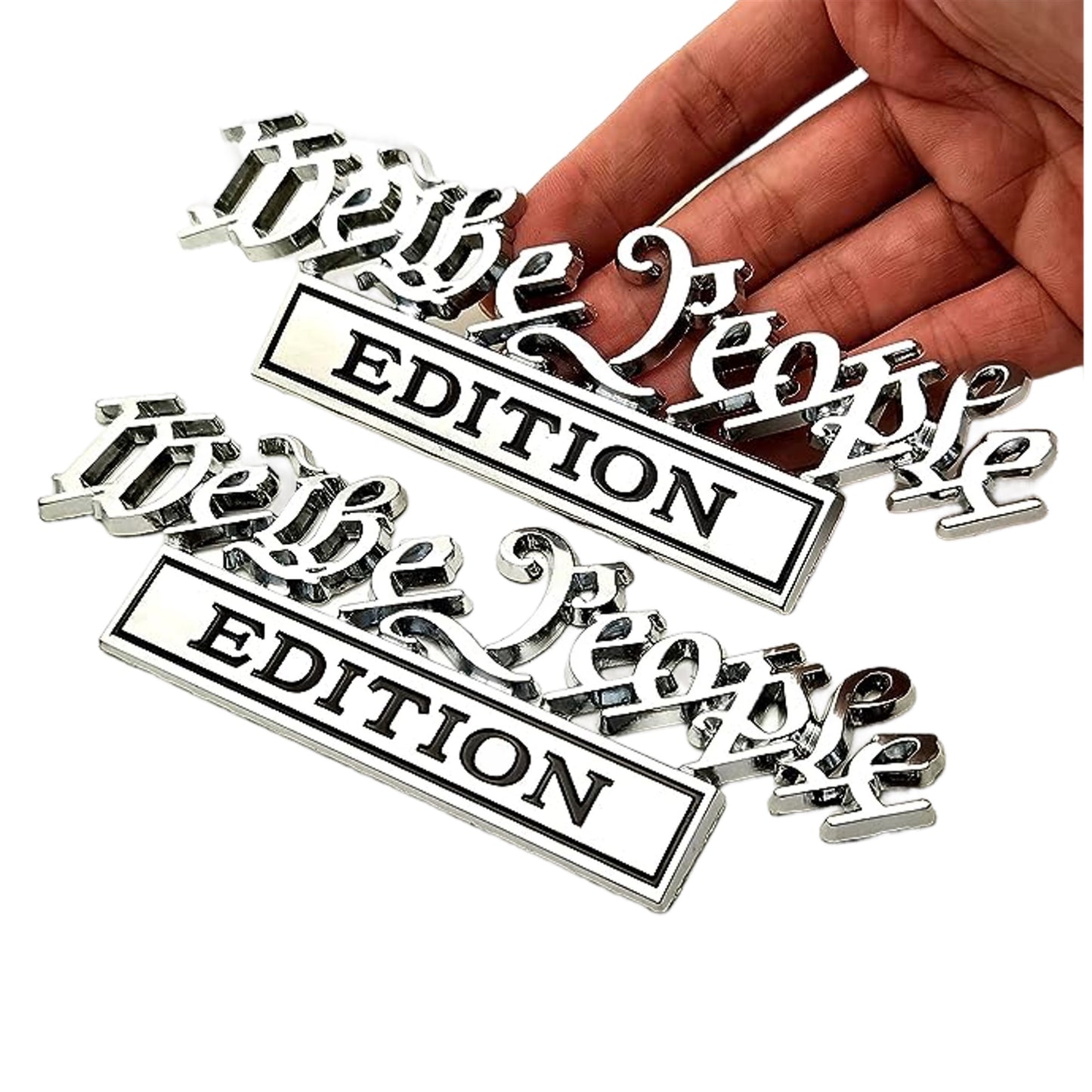 WE THE PEOPLE EDITION - 1x3 Metal Emblem USA MADE
