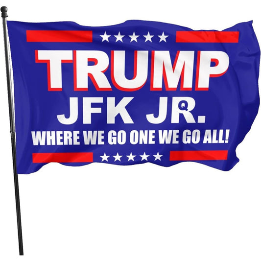 TRUMP - JFK JR. - 3x5 FLAG