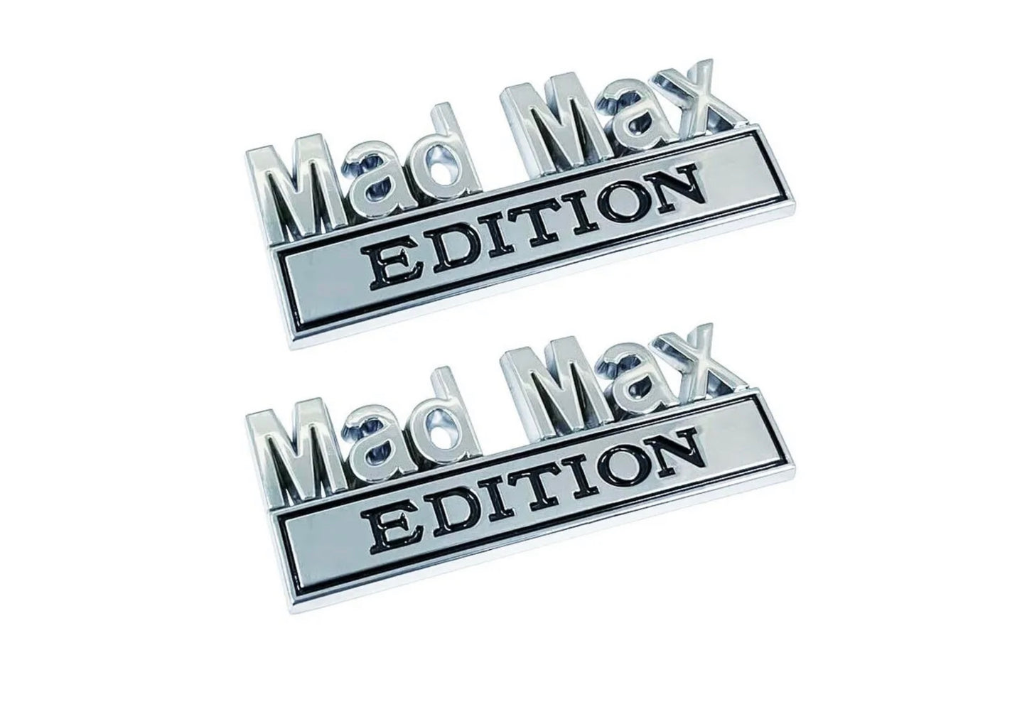 MAD MAX EDITION - 1x3 Metal Emblem USA MADE