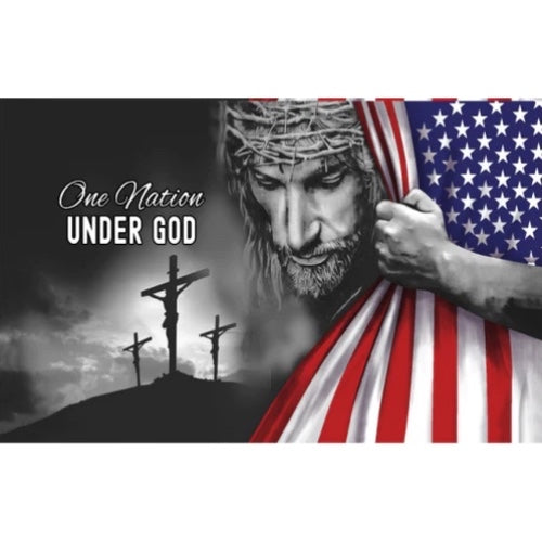 ONE NATION UNDER GOD - 3x5 FLAG