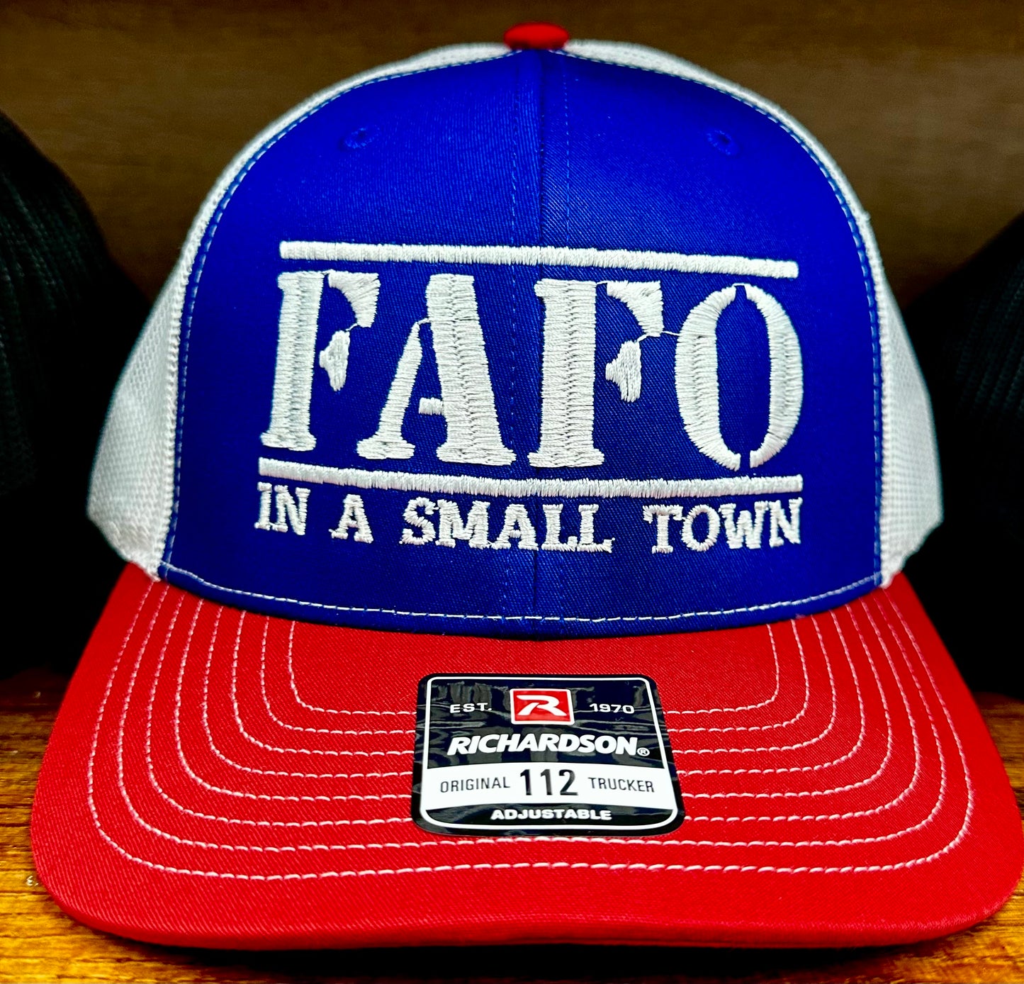 FAFO IN A SMALL TOWN - TRUCKER HAT