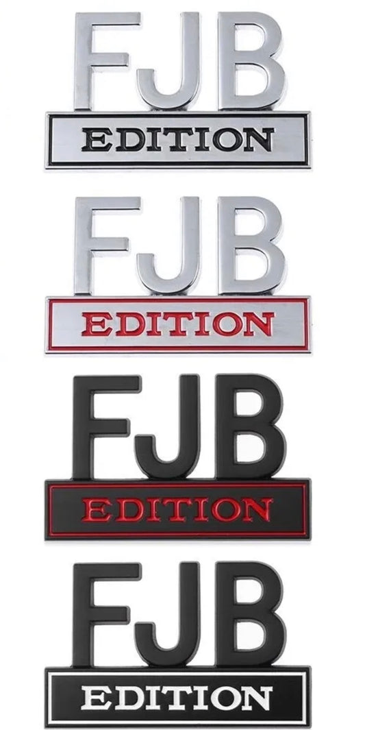 FJB EDITION - 1x3 Metal Emblem USA MADE