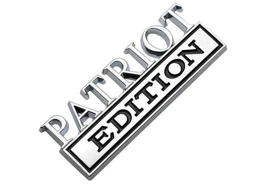 PATRIOT EDITION - 1x3 Metal Emblem USA MADE