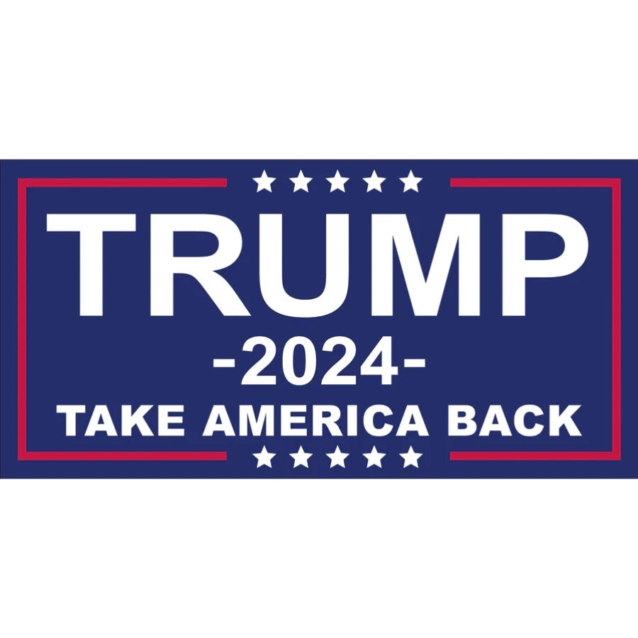 TRUMP 2024 - TAKE AMERICA BACK - 3x5 FLAG – The Trump Store Gatlinburg