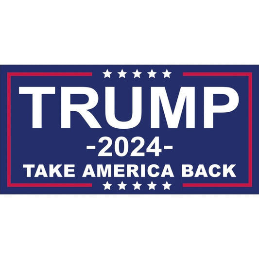 TRUMP 2024 - TAKE AMERICA BACK - 3x5 FLAG