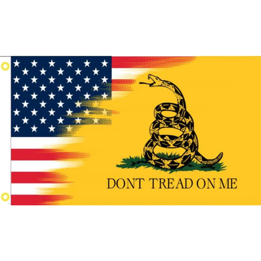 GADSDEN / USA - 3x5 FLAG