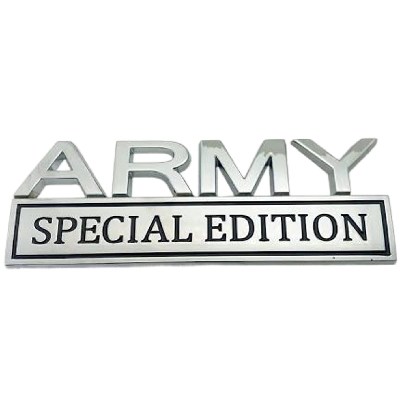 ARMY SPECIAL EDITION - 1x3 Metal Emblem USA MADE