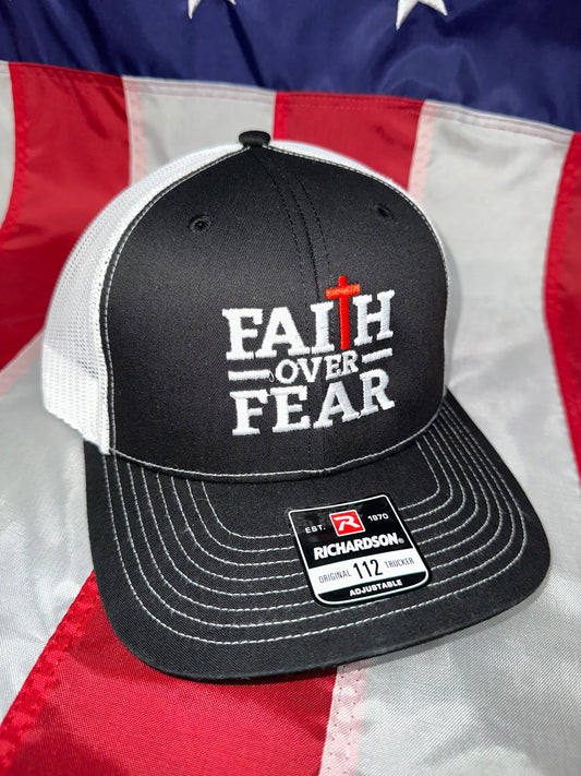 FAITH OVER FEAR - TRUCKER HAT