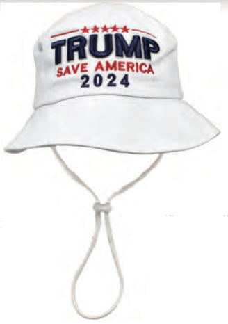 TRUMP SAVE AMERICA 2024 BUCKET HAT