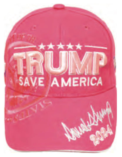 TRUMP 2024 SAVE AMERICA SIGATURE HAT