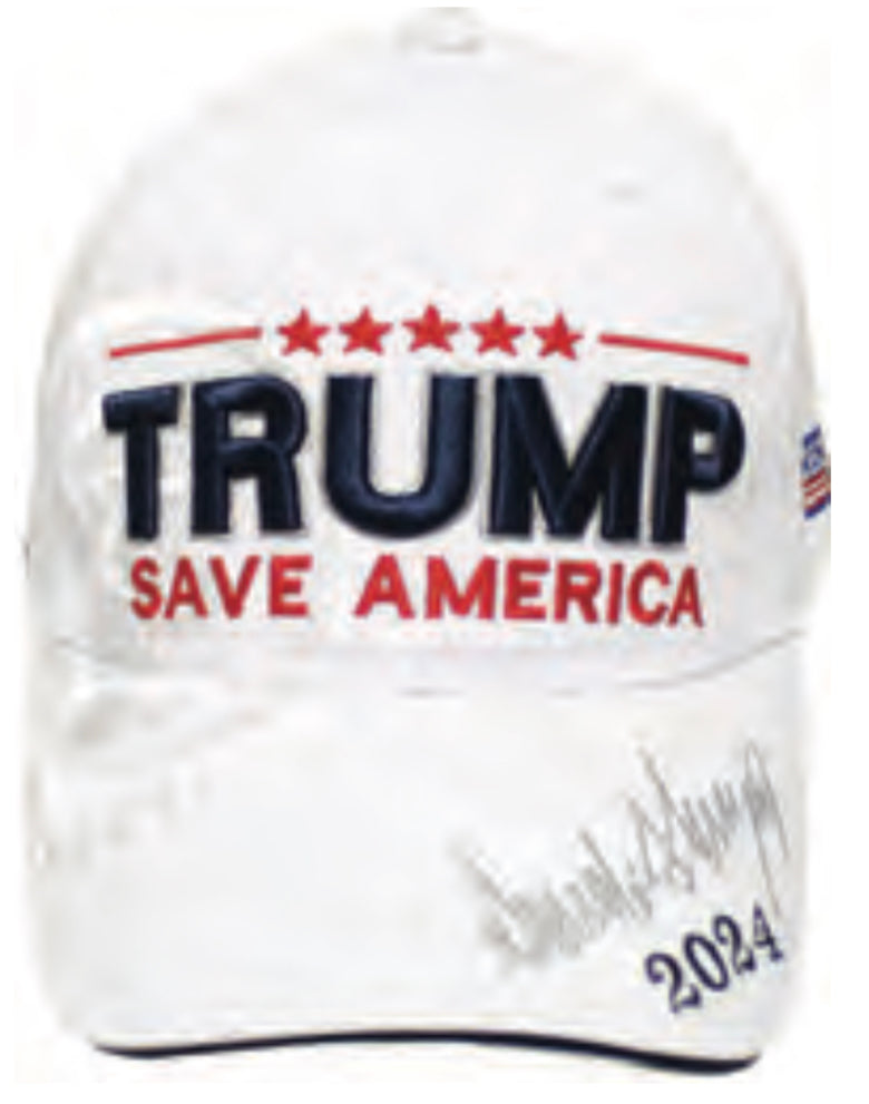 TRUMP 2024 SAVE AMERICA SIGATURE HAT